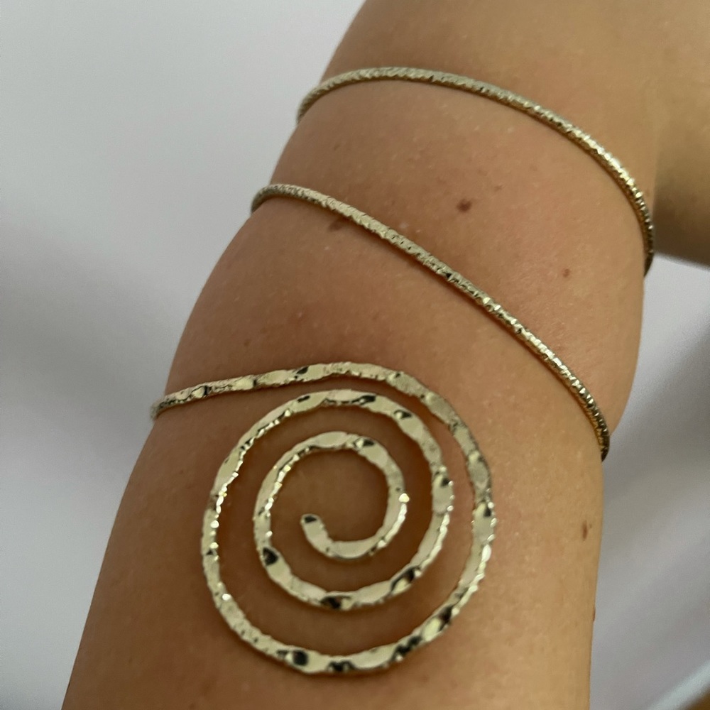 Gold Moroccan Arm Wrap